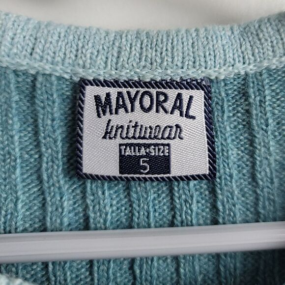 MAYORAL Knit Floral Vest - Picture 5 of 7